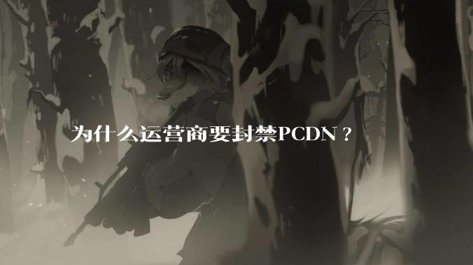 为什么运营商要封禁PCDN?